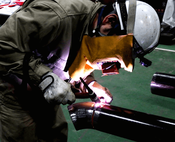 配管補修及び金属製品製作業務